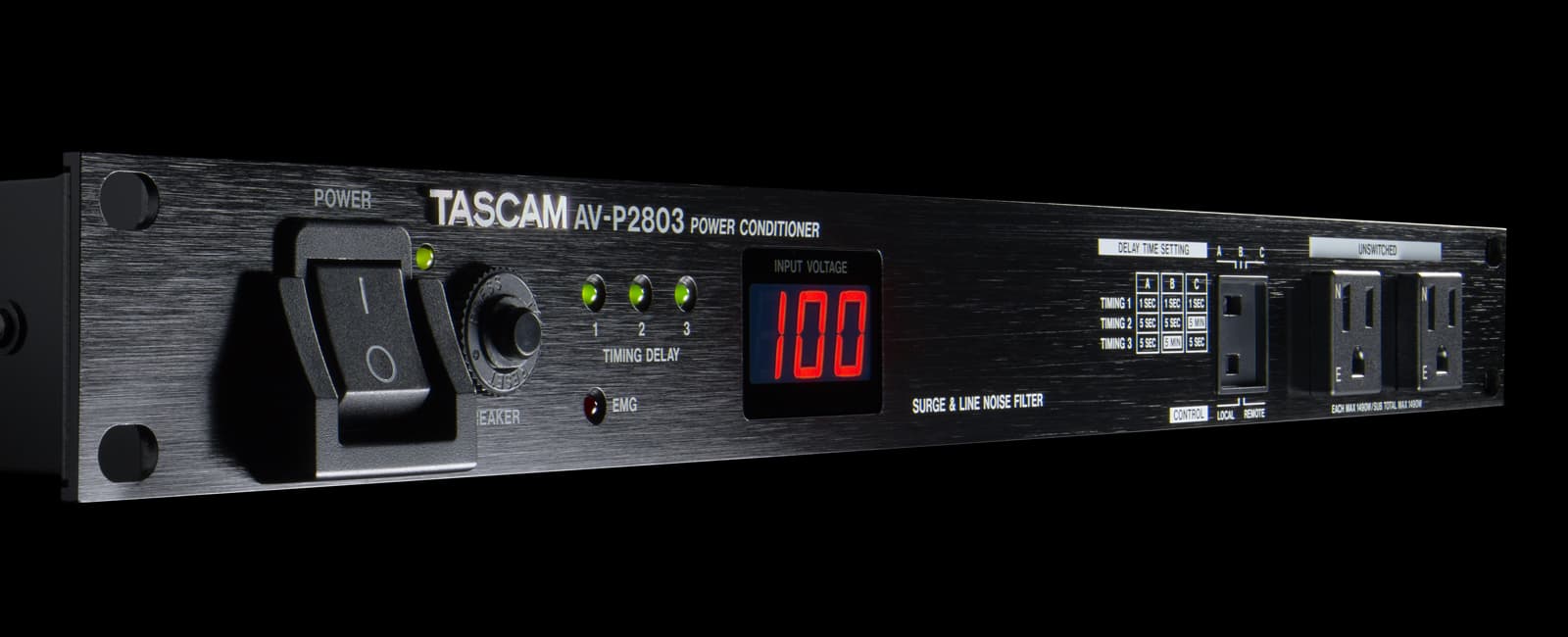 AV-P Series | パワーディストリビューター/コンディショナー | TASCAM