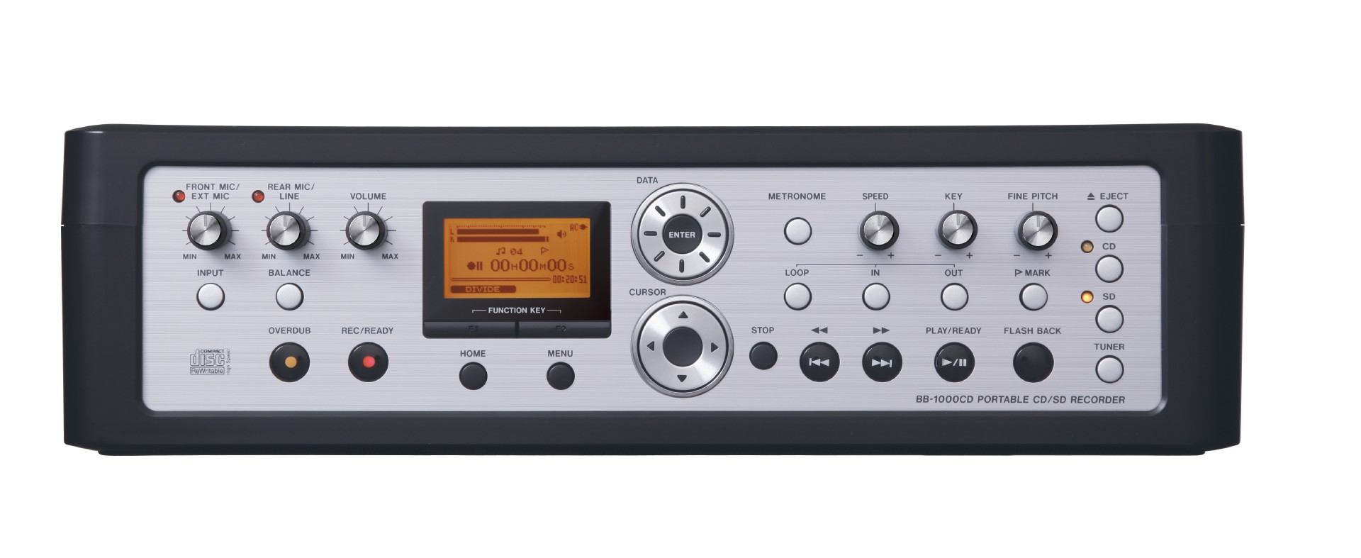BB-1000CD | Portable CD / SD Recorder | TASCAM - International