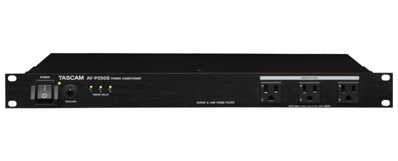 AV-P Series | パワーディストリビューター/コンディショナー | TASCAM