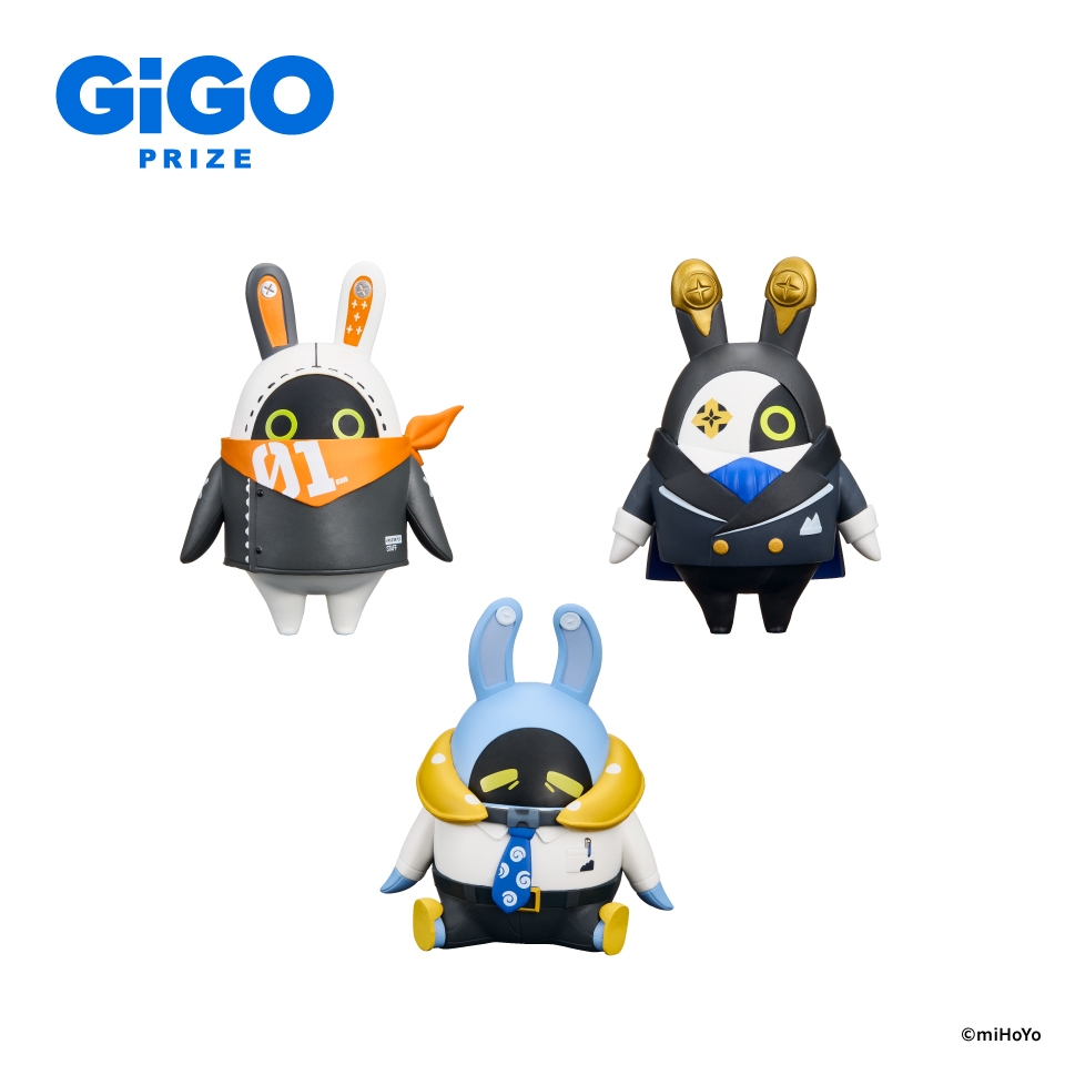 GIGO限定 ゼンゼロ ボンプ デスクトップフィギュア ぬいぐるみ コンプ