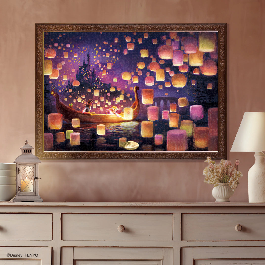 赤い瞳の見つめるものは ジグソーパズル 1000ピース 額縁540×790