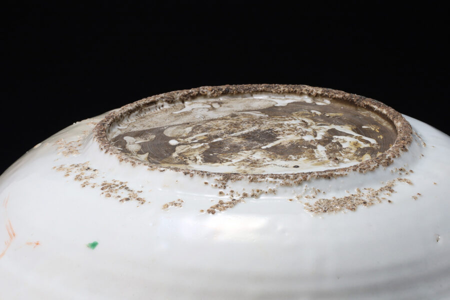 呉須赤絵唐獅子文大皿（明時代） - 天平堂（TENPYODO）