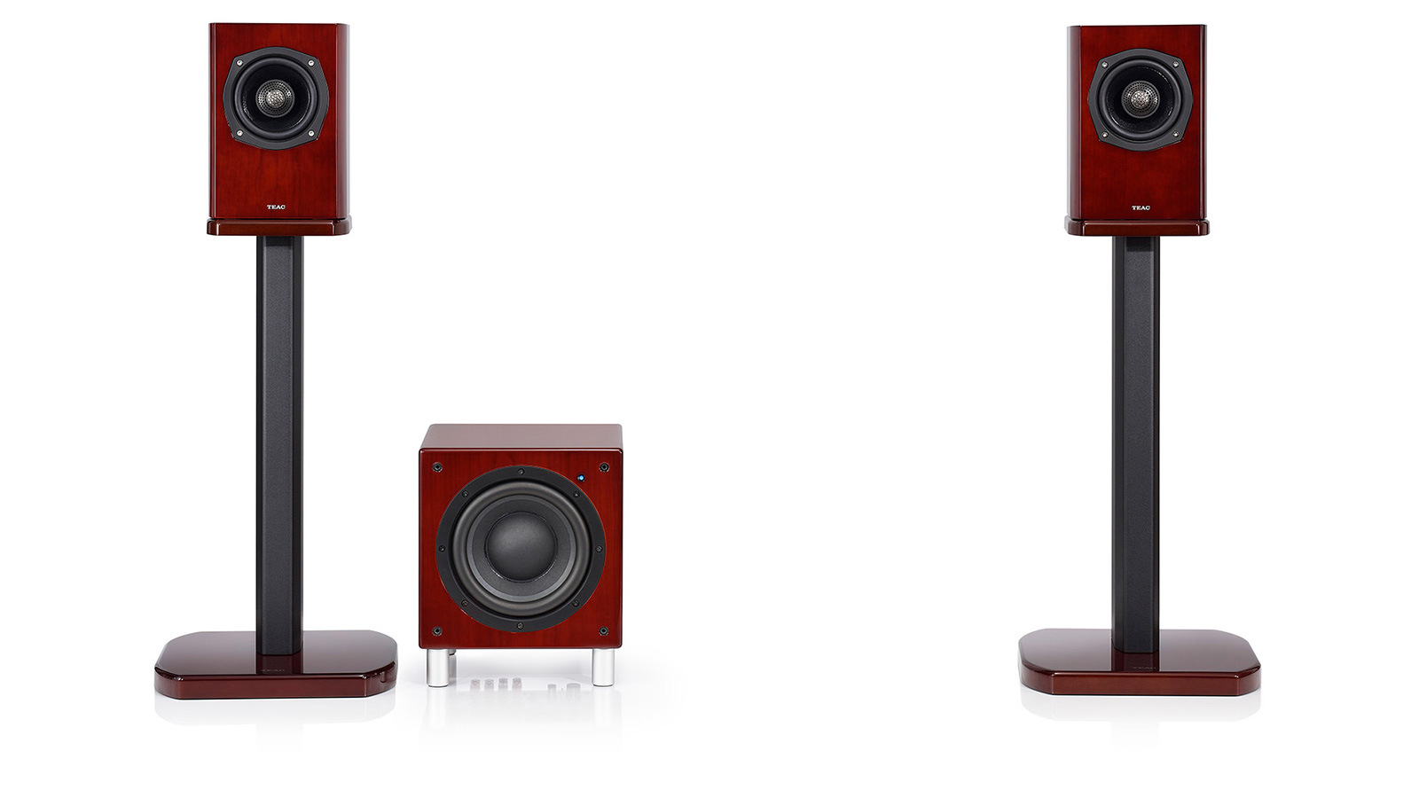 同軸2WAYスピーカーとHi-Fi専用サブウーハーによる2.1chスピーカー