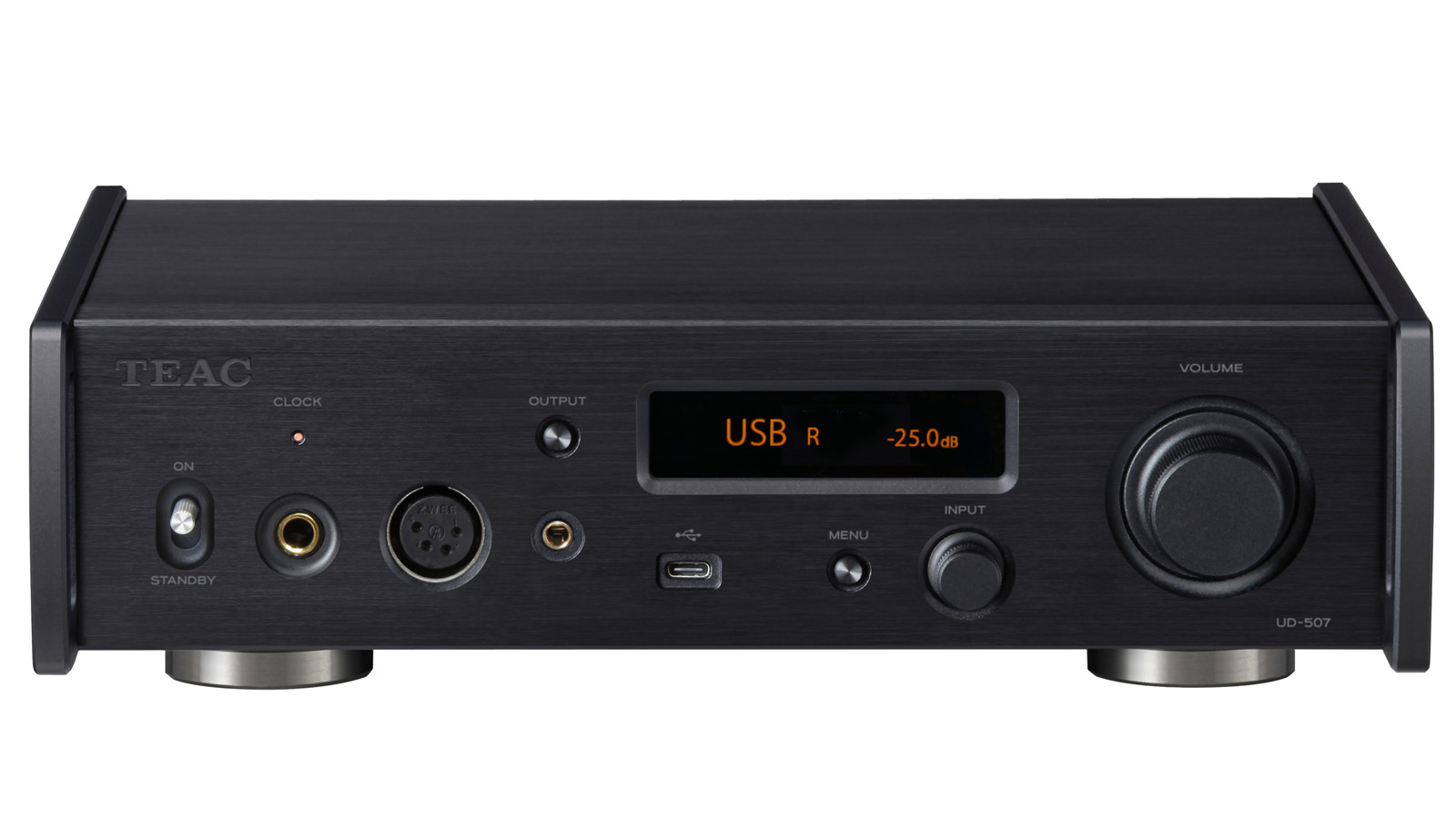 新開発の自社製ディスクリートDAC「TRDD 5」搭載、DAC/プリアンプ