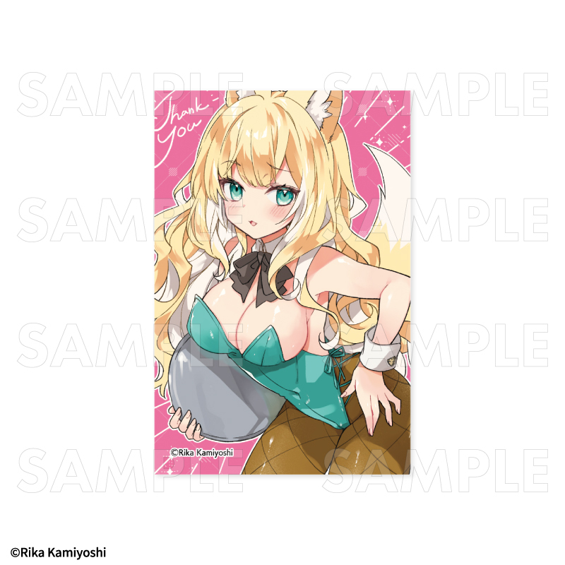 ステッカー／神吉李花ポップアップショップ ふわみみマーケット（全10