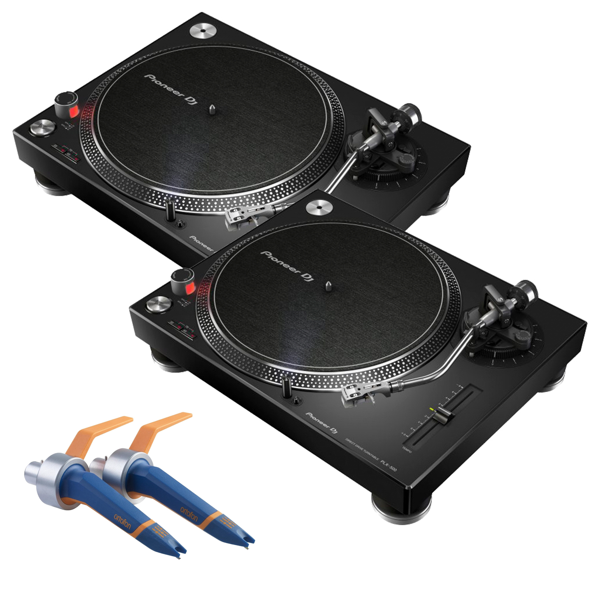 ときおさま専用①】Pioneer DJ PLX-500-K×2 ortofon ときおさま専用①