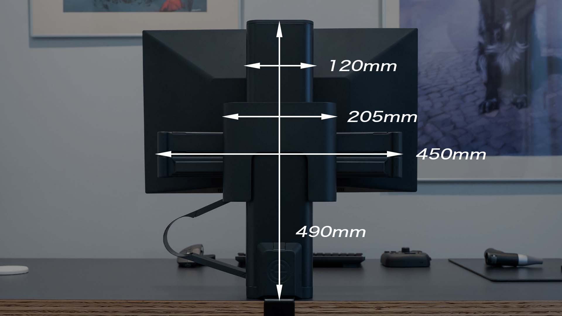 エルゴトロンTRACEモニターアームレビュー！ 頻繁にモニター高さを