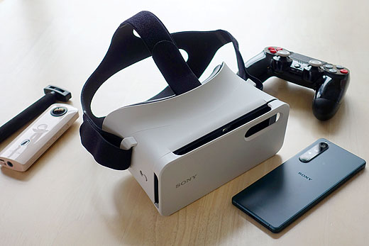 レビュー】ビジュアルヘッドセット『Xperia View』の週末レポート