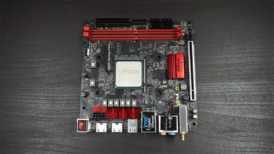 Asrock AB350 Gaming-ITX AM4 Motherboard Review | Tek Everything