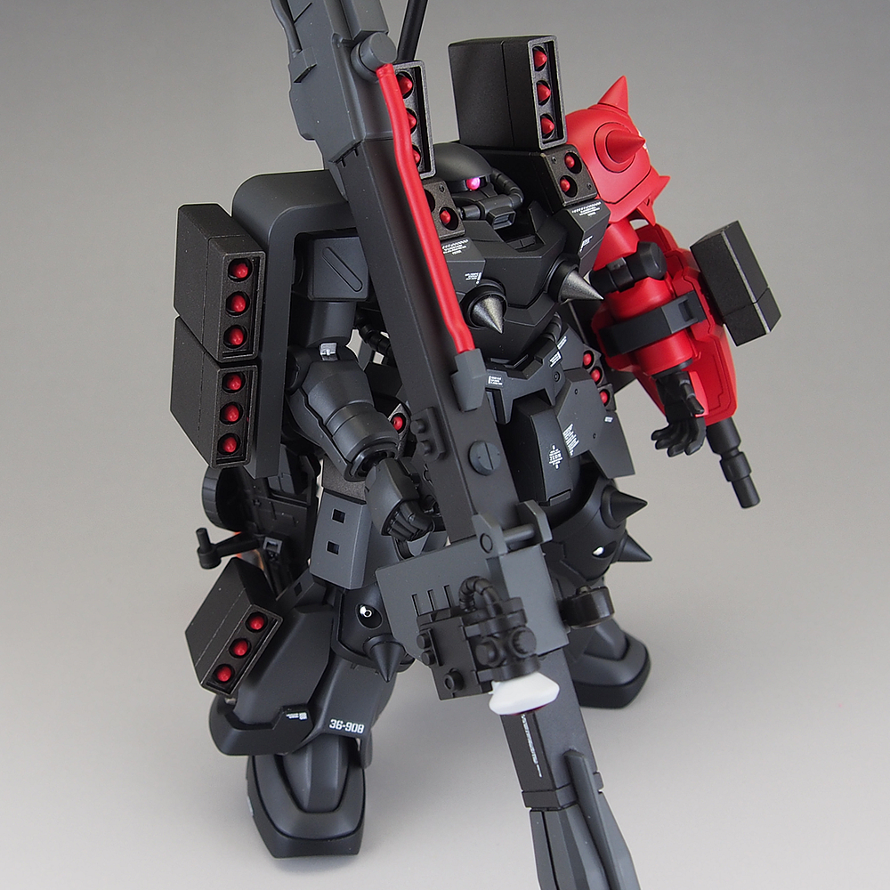 完成品] HGGB GPB-06F SUPER CUSTOM ZAKU F2000 | テキトーオヤジノ墓