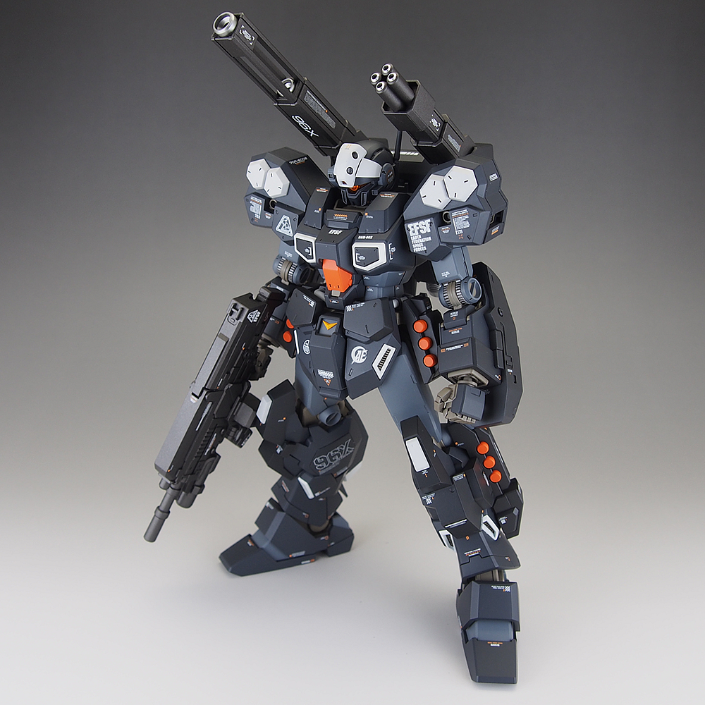 完成品] MG RGM-96X JESTA CANNON: テキトーオヤジノ墓 (旧テキトーモケイ)