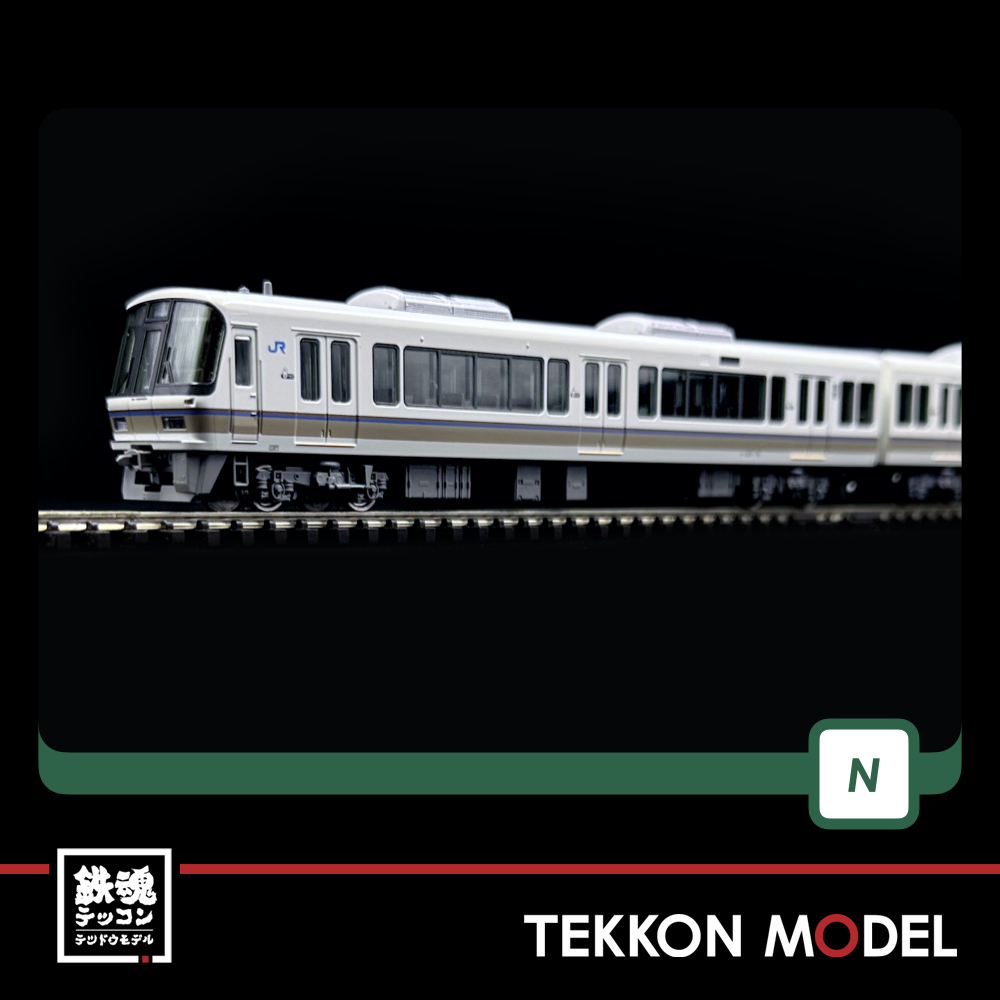 Nｹﾞｰｼﾞ KATO 10-1581 221系ﾘﾆｭｰｱﾙ車 嵯峨野線 (霜取りﾊﾟﾝﾀ搭載編成) 4