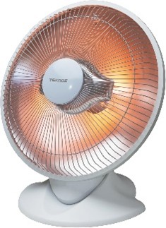 石英管電気ストーブ 800W (400W管 2 灯) ES-K710(W) - TEKNOS