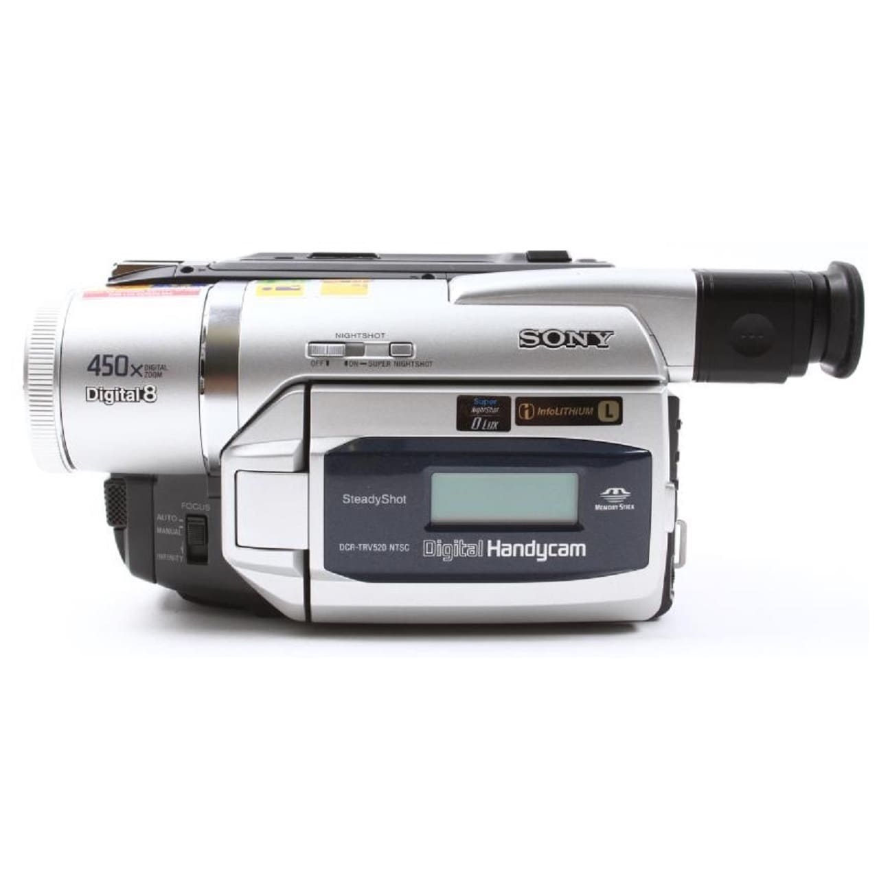 DCR-TRV520 Digital8 Camcorder – Transfer 8mm/Hi8 Tapes to PC/DVD