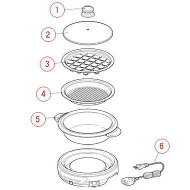 グリルなべ/ホットプレート (消耗品・付属品) – テスコムオンライン