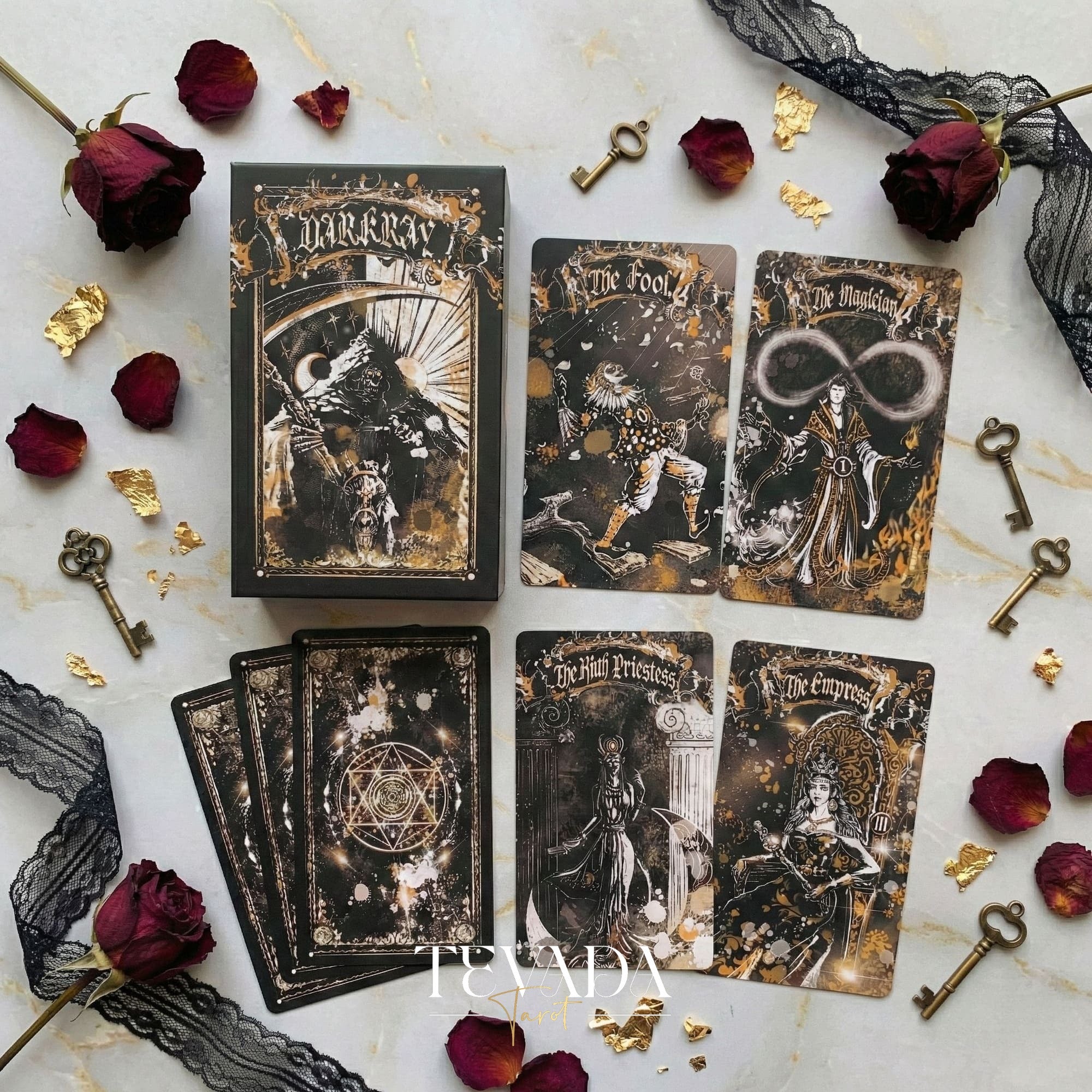 Dark Ray Tarot DELUXE Edition | TEVADA Tarot