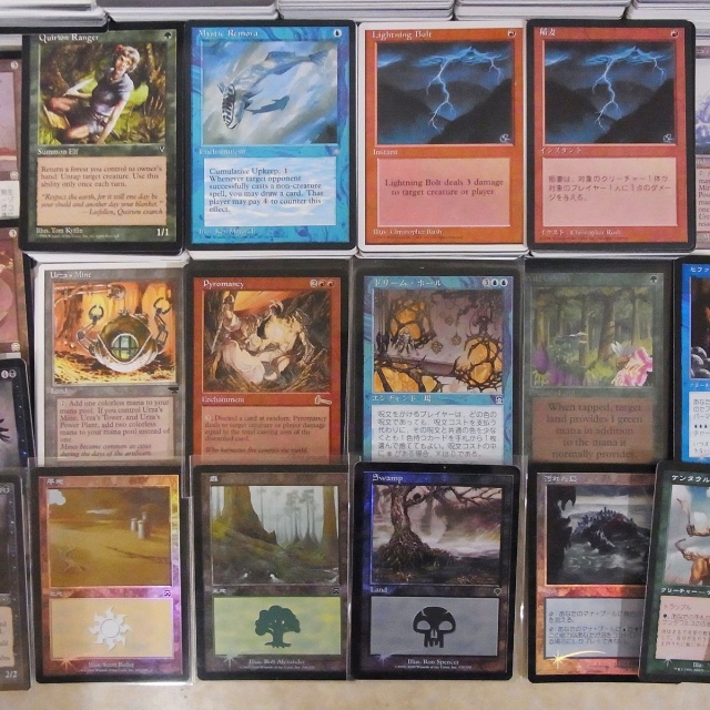 買取実績】マジック：ザ・ギャザリング MTG レガシー・旧枠。海外