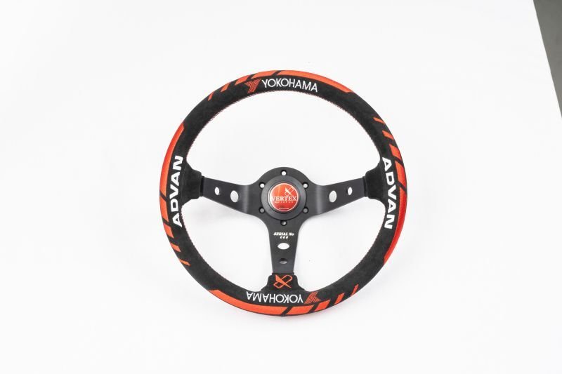 ADVAN×VERTEXコラボレーションステアリング 本革仕様