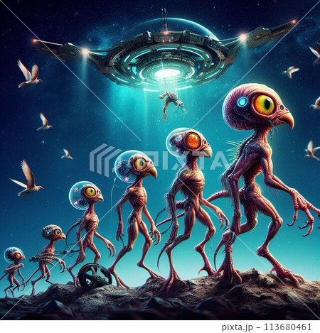 生成AIは地球外生命体による侵略行為 生成AIは地球外生命体による侵略