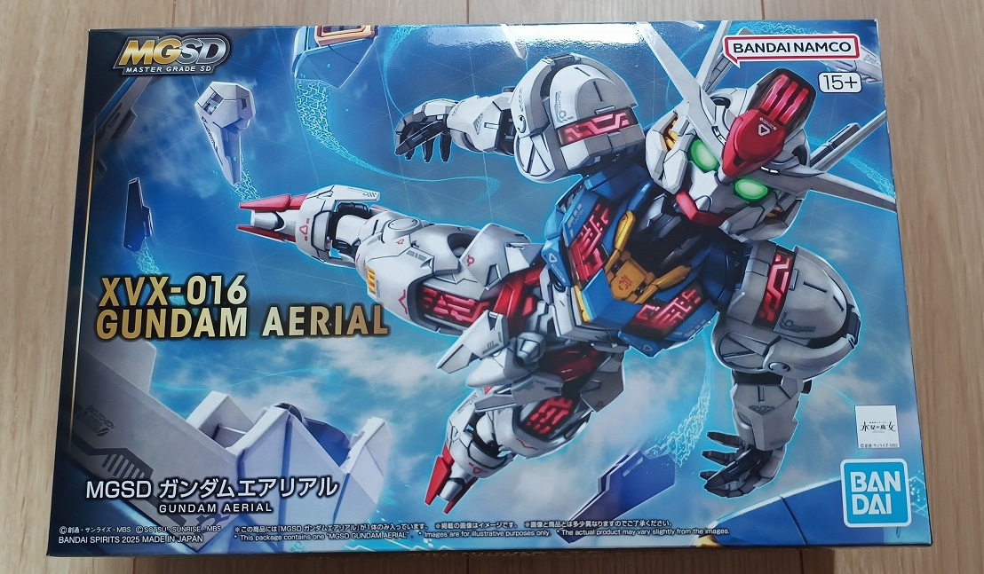 MGSDのガンダムエアリアルを購入しました。 | とかとか。