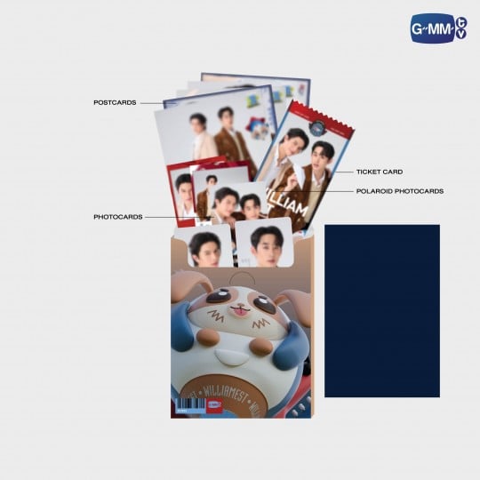 GMMTV / WILLIAMEST MINI フォトセット - タイBL・タイGLドラマグッズ