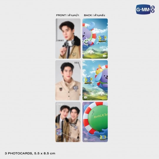 GMMTV / JIMMYSEA MINI フォトセット - タイBL・タイGLドラマグッズ