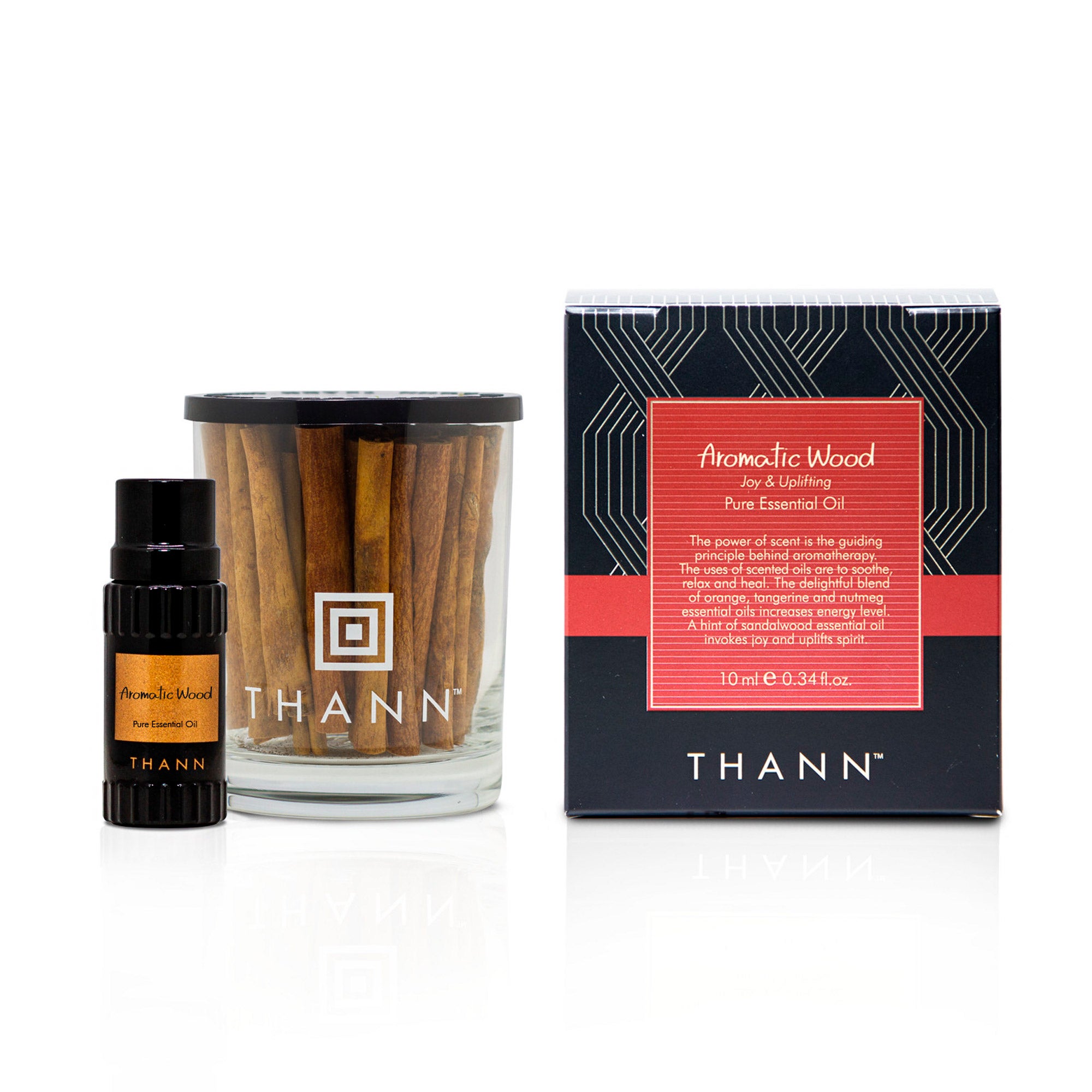 ギフトBOX入り】アロマ＆ボディケアセット AW《アロマティックウッド