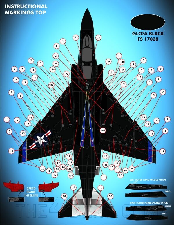 F-4J Phantom II VX-4 Black Bunny