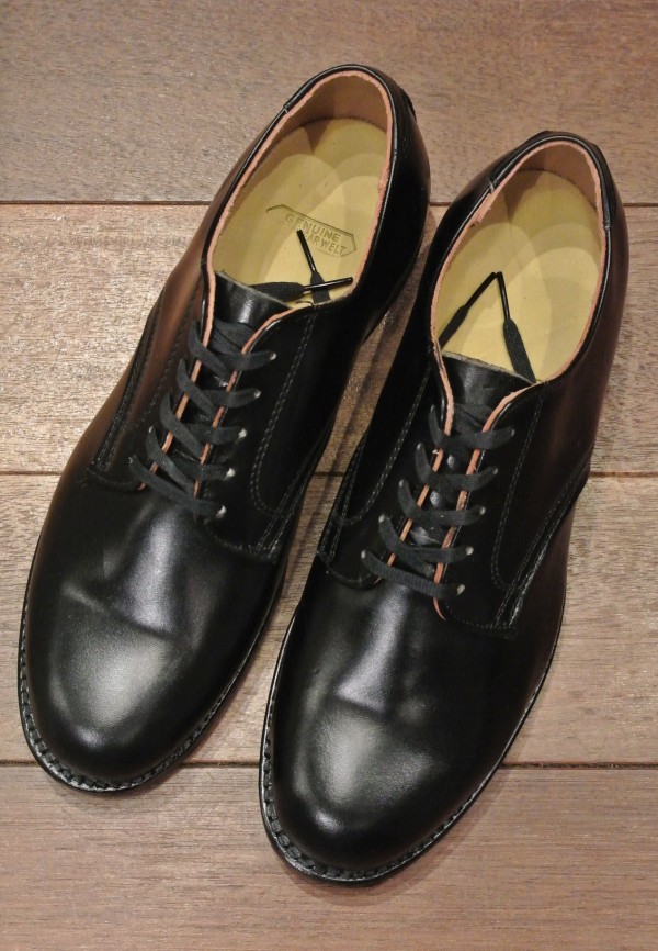 70年代製 デッドストック U.S NAVYサービスシューズ レザーソール民生