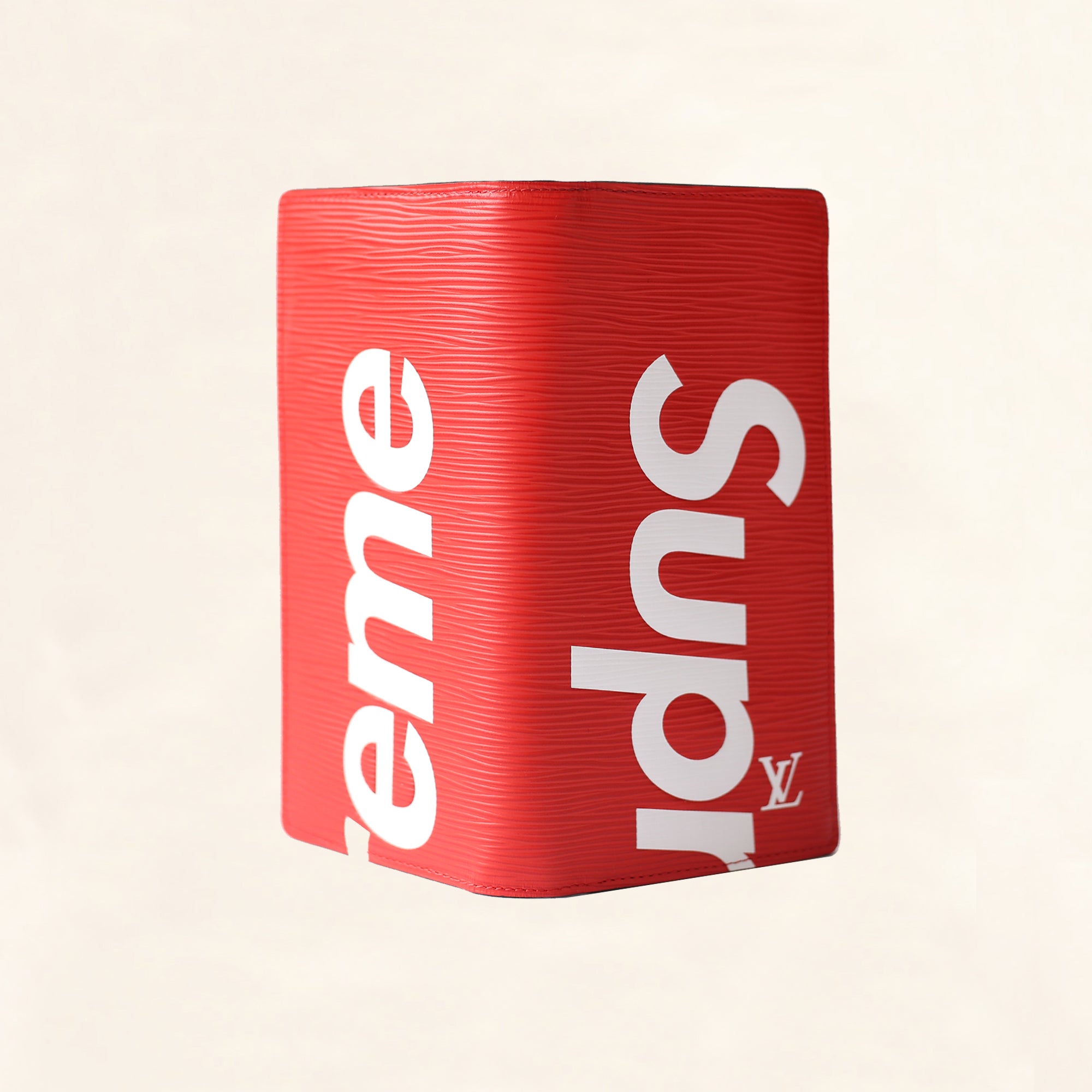 Louis Vuitton | Supreme Brazza Long Wallet Epi | Red– TC