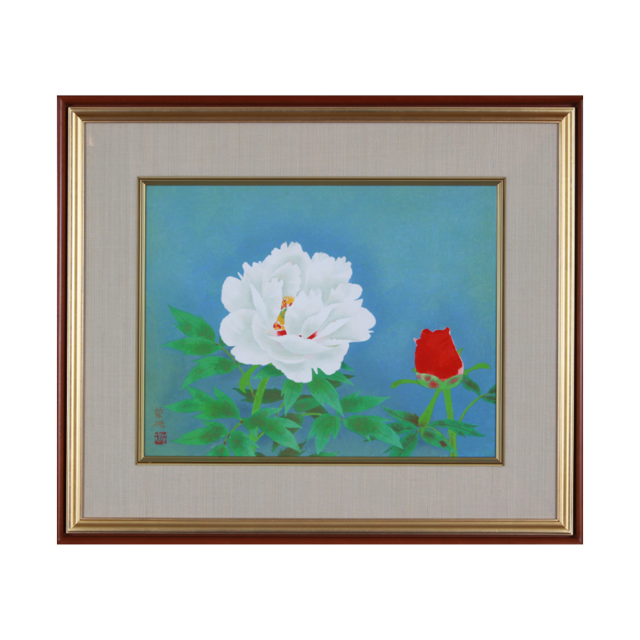 紅白牡丹<span class=