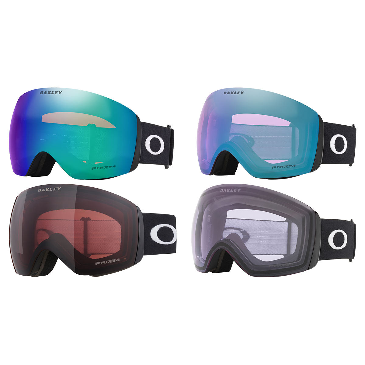 Oakley Flight Deck M Ski Goggles – Medium Fit, Prizm™ Lenses