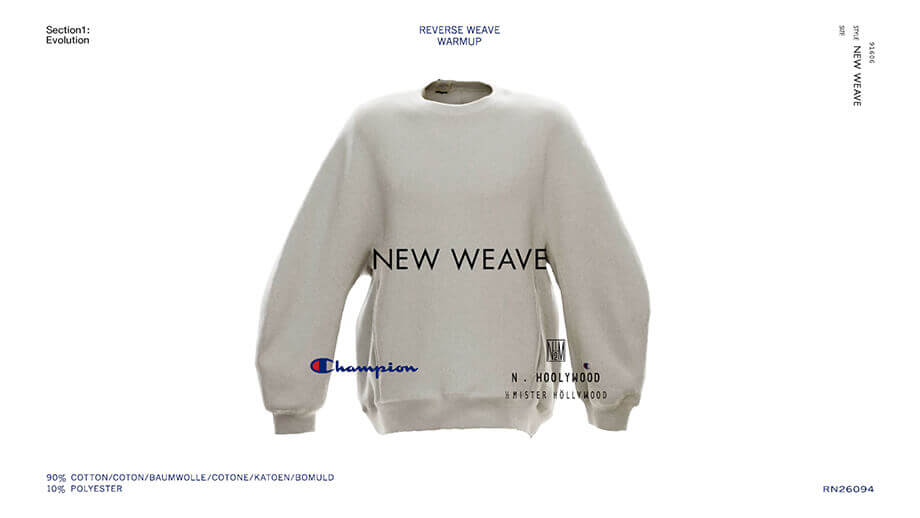 N.HOOLYWOOD×CHAMPIONコラボアイテム発売｜THE TOKYO ONLINE STORE