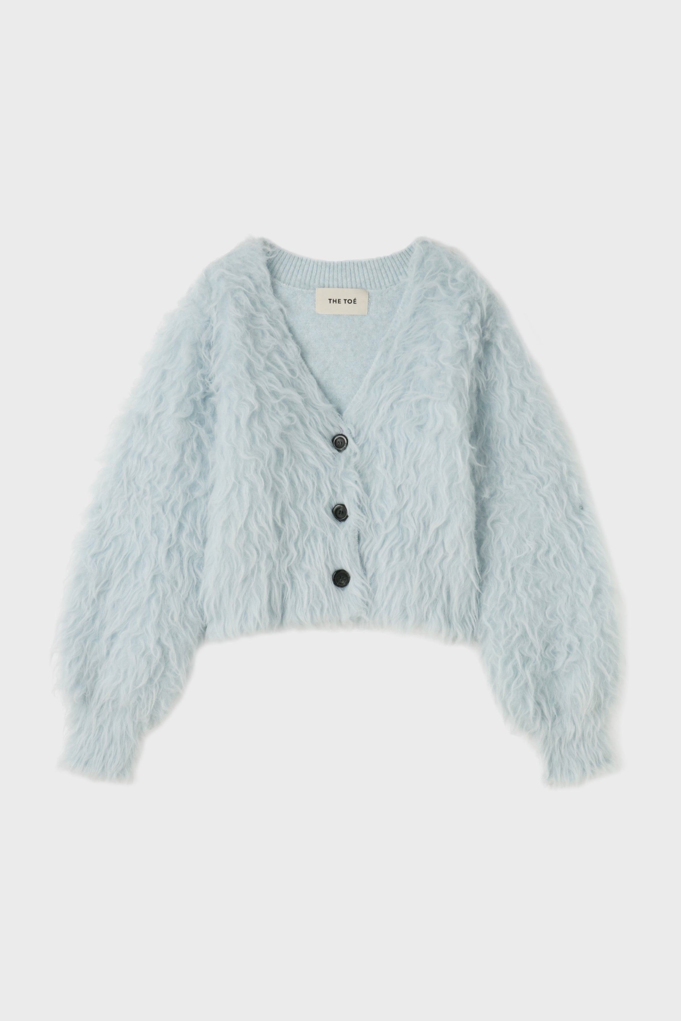 Eltz Shaggy Cardigan – THE TOÉ