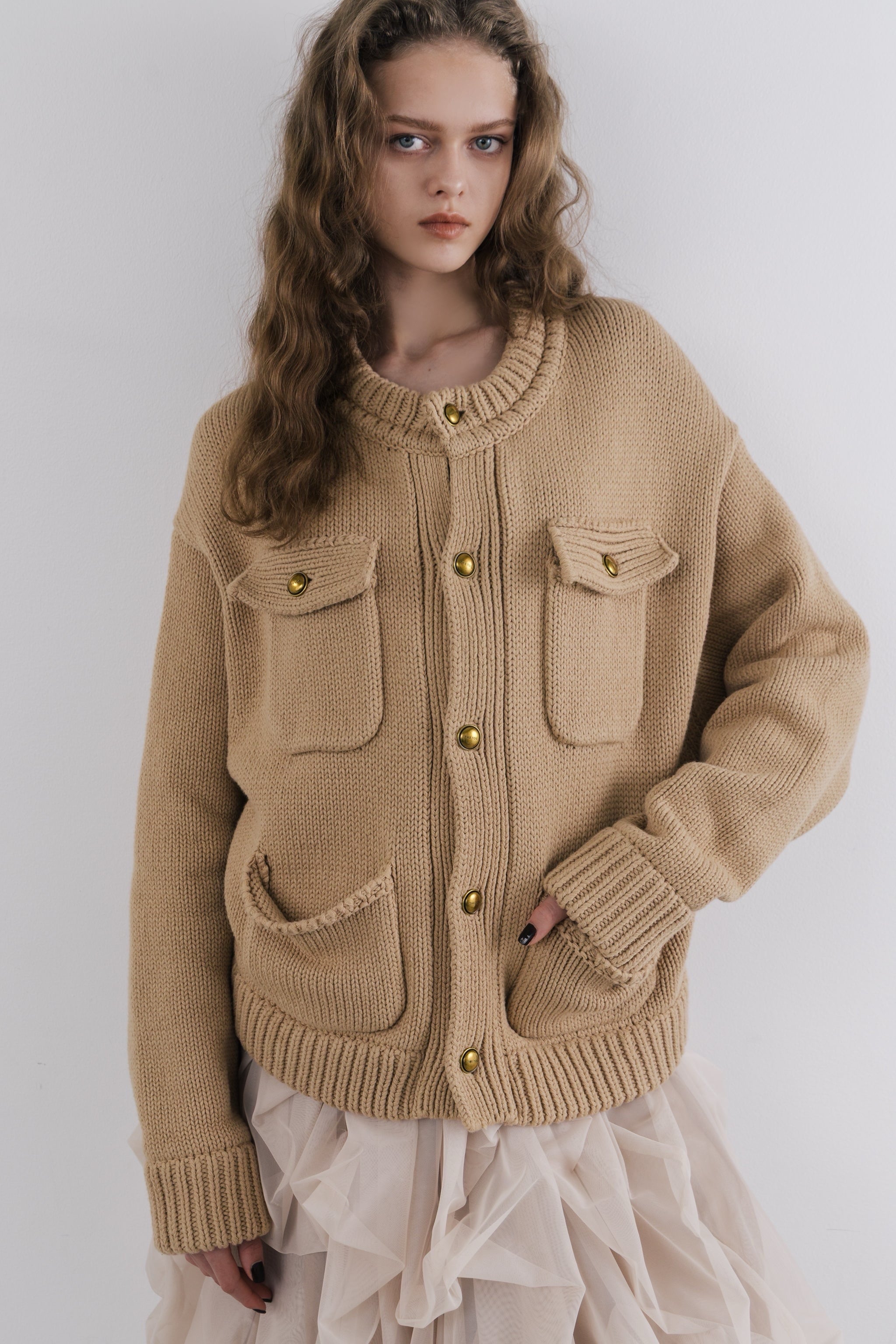 Residenz Knit Cardigan – THE TOÉ