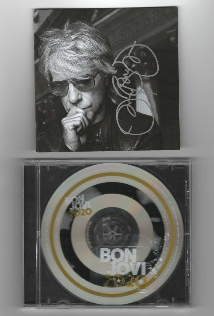 Jon Bon Jovi Signed CD (2020 album) - The Autograph Source