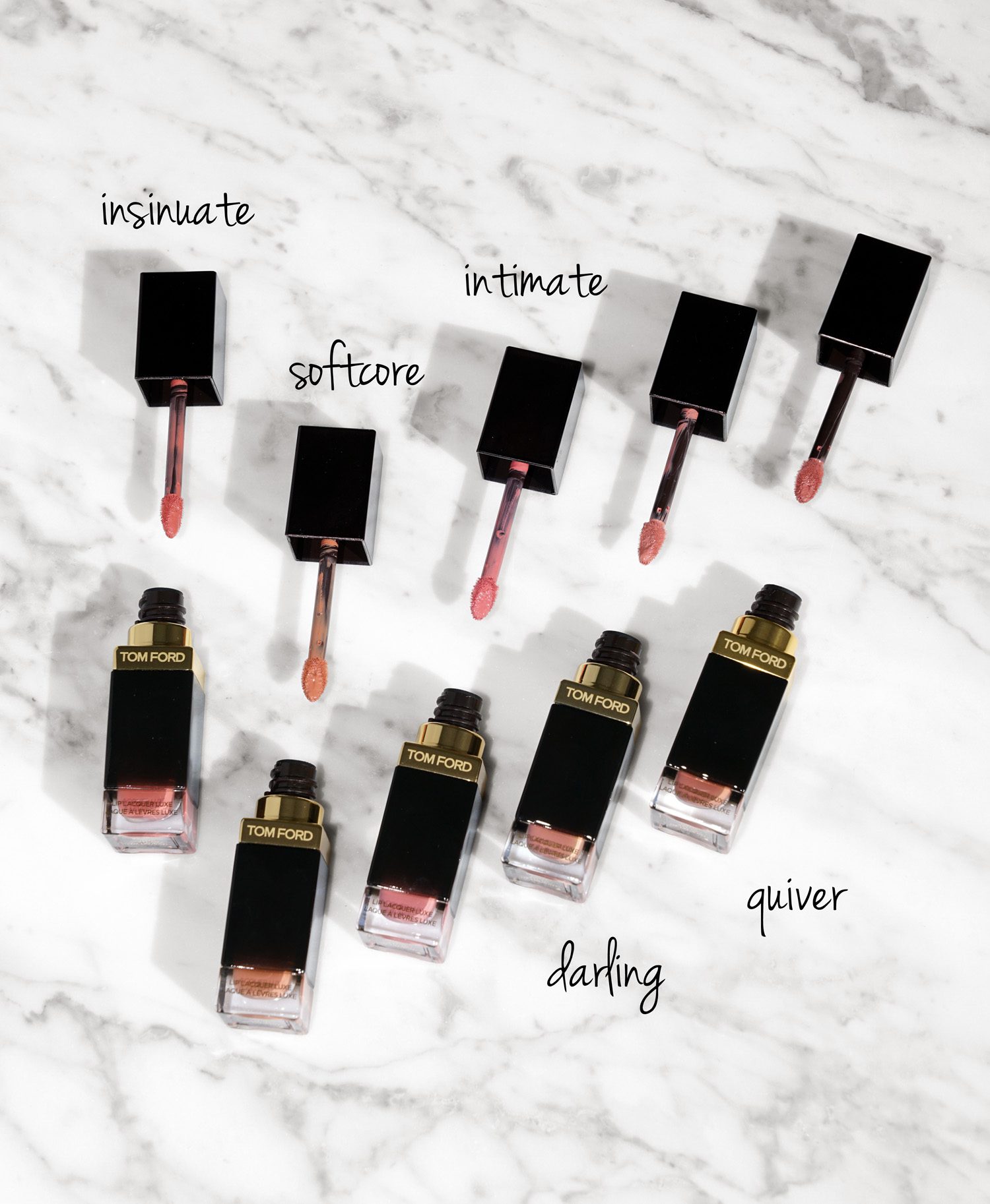 Tom Ford Beauty Lip Lacquer Luxe Vinyl + Matte - The Beauty Look Book