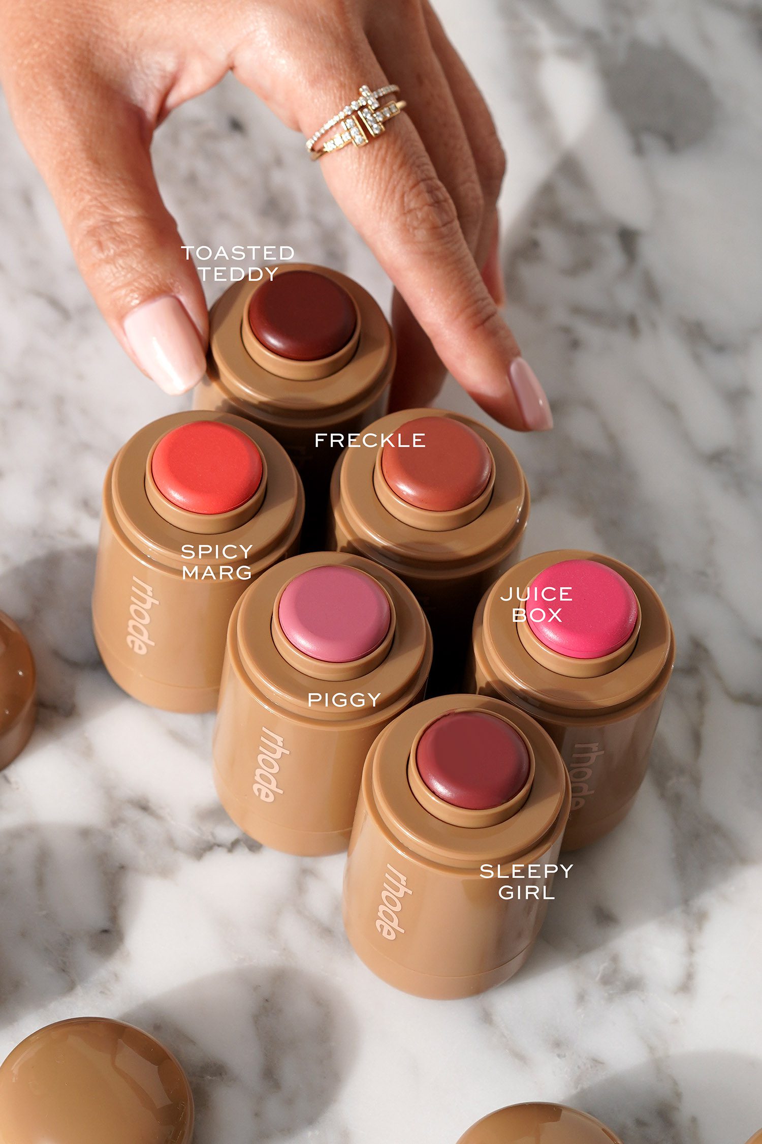 rhode Pocket Blush + Peptide Lip Tint New Shades - The Beauty Look