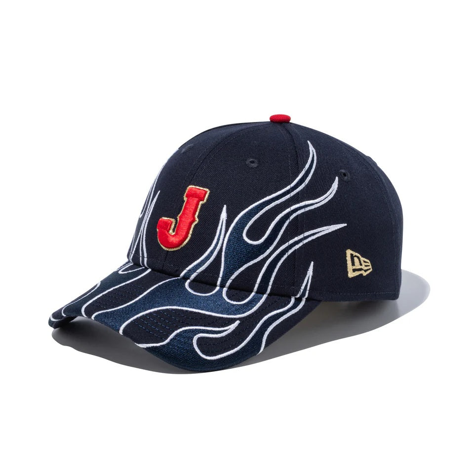 9FORTY World Baseball Classic J ロゴ FLAME ネイビー – THE CAP