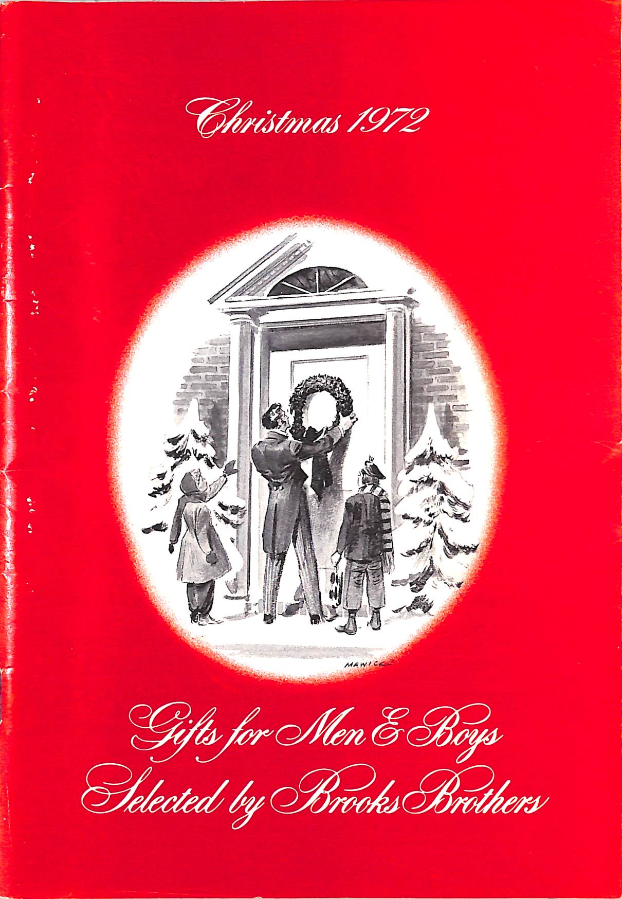 Brooks Brothers Gifts For Men & Boys Christmas 1972