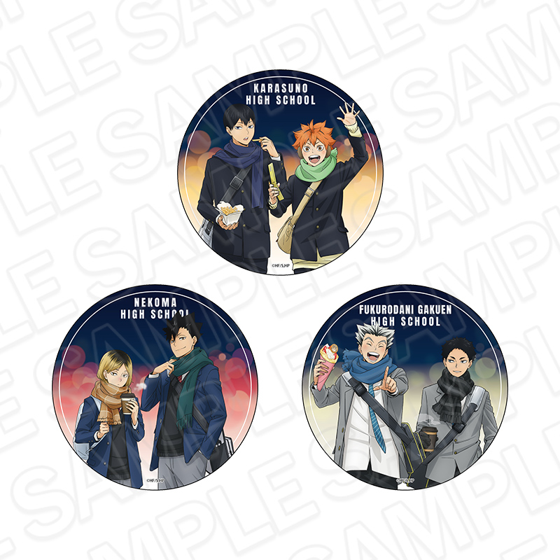 ハイキュー コスモワールド 特大アクリルフィギュア ミニゲーム 特大缶