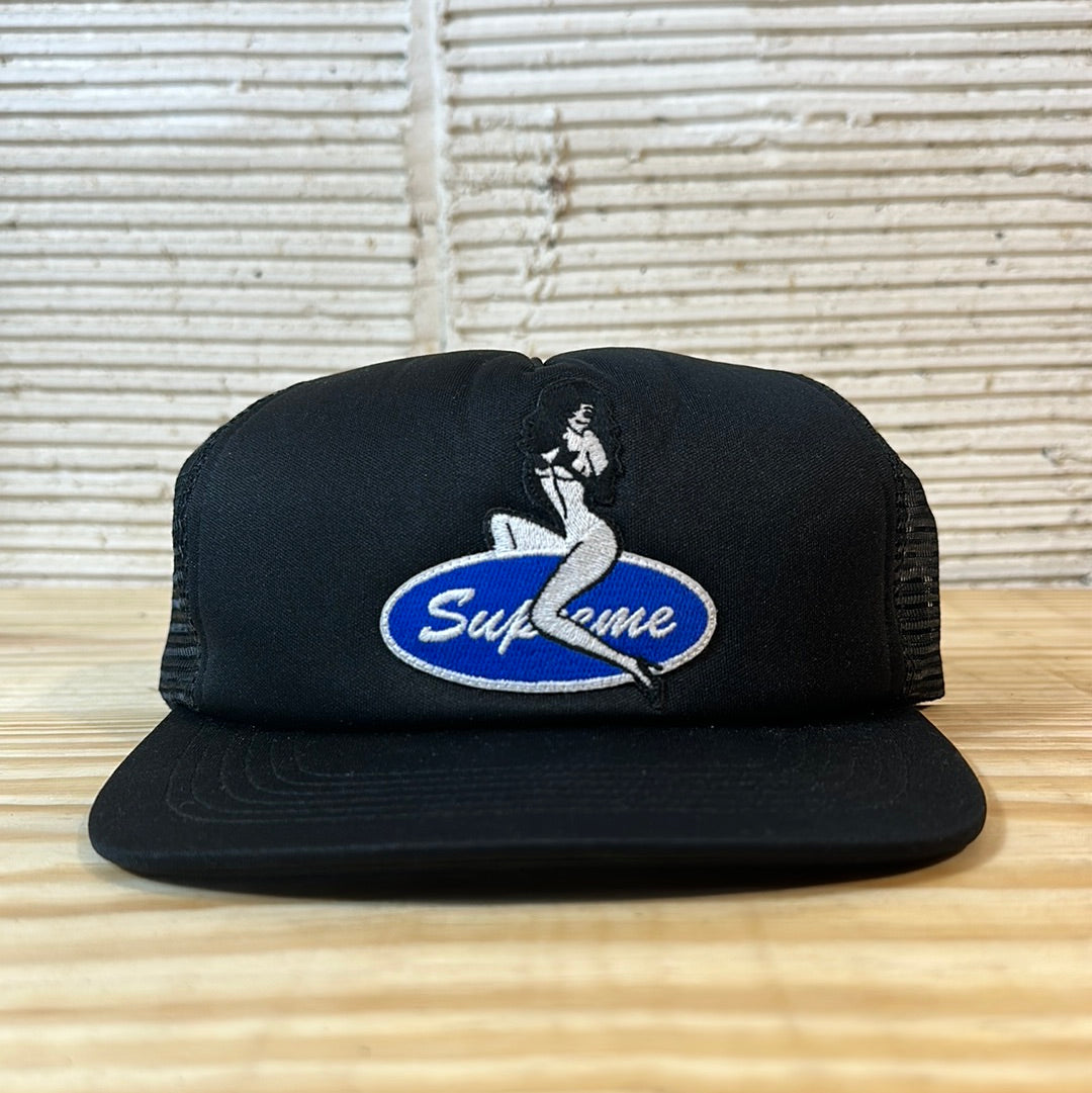 Supreme Pin Up Mesh Back 5-Panel (FW23) Black Hat – The Gallery Online