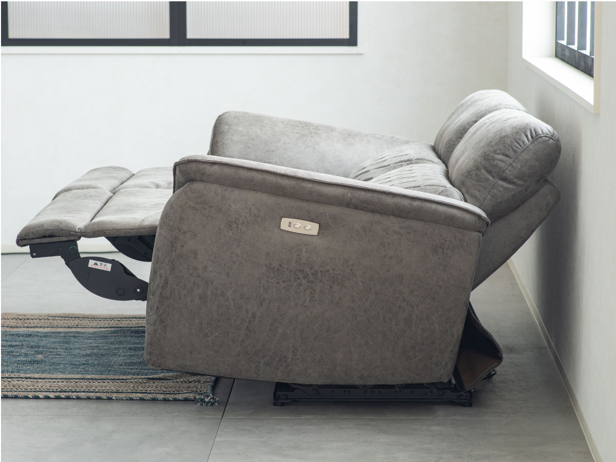 電動リクライニング3人掛けソファ ポニート | 沖縄県のブランド家具