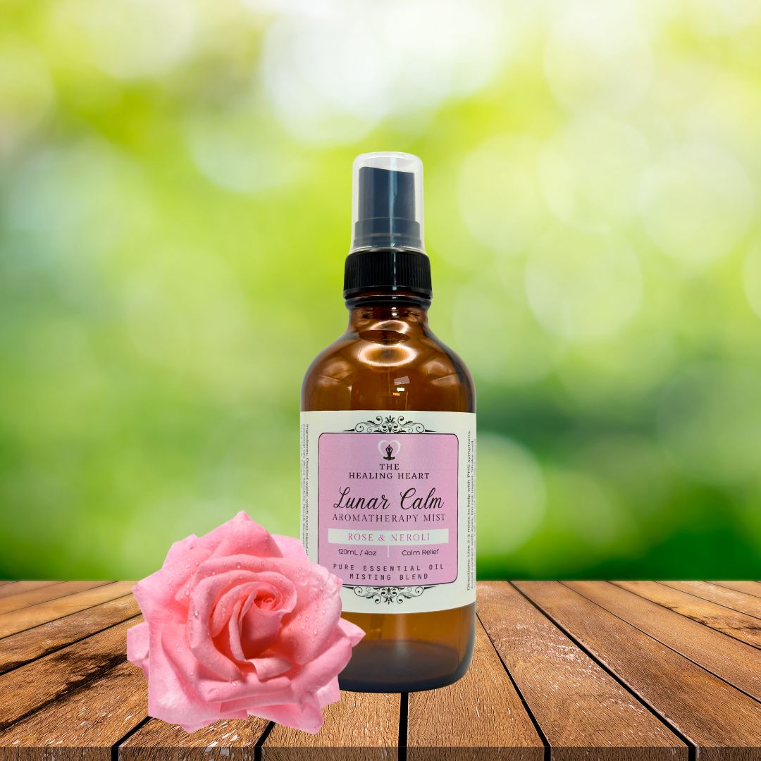 Lunar Calm - Rose & Neroli, Calm Relief Aromatherapy Spray – The