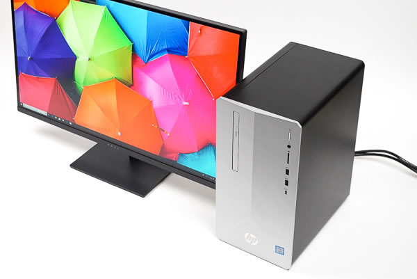 HP Pavilion Desktop 595の実機レビュー - the比較