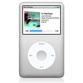 6th Generation 80GB iPod Classic Silver , Excellent Condition in