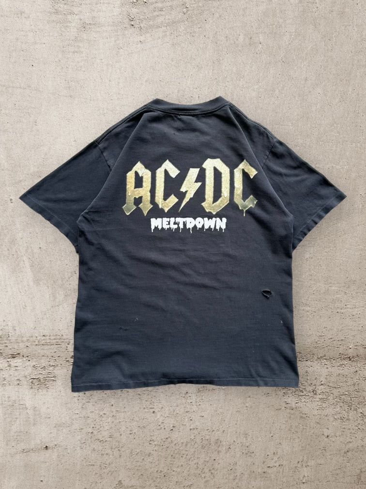 90s AC/DC Meltdown Frankenstein Graphic T-Shirt - Medium – The