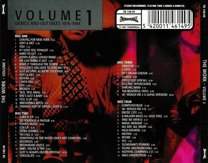 Prince - The Work Volume 1 (Demos And Outtakes 1976-1984) (2001) 4