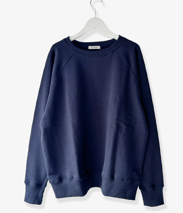 INTERIM/60s VINTAGE RAGLAN SWEAT SHIRT (NAVY)