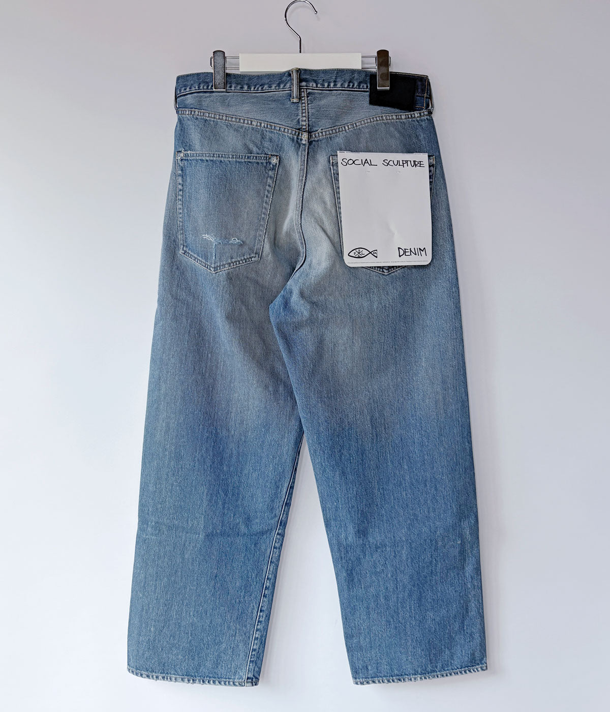 visvim/SOCIAL SCULPTURE 01 EX WIDE DMGD-43